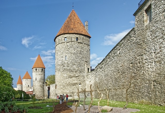 estonia, tallinn, historic center