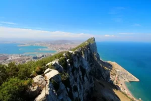 Smukke bjerge i Gibraltar